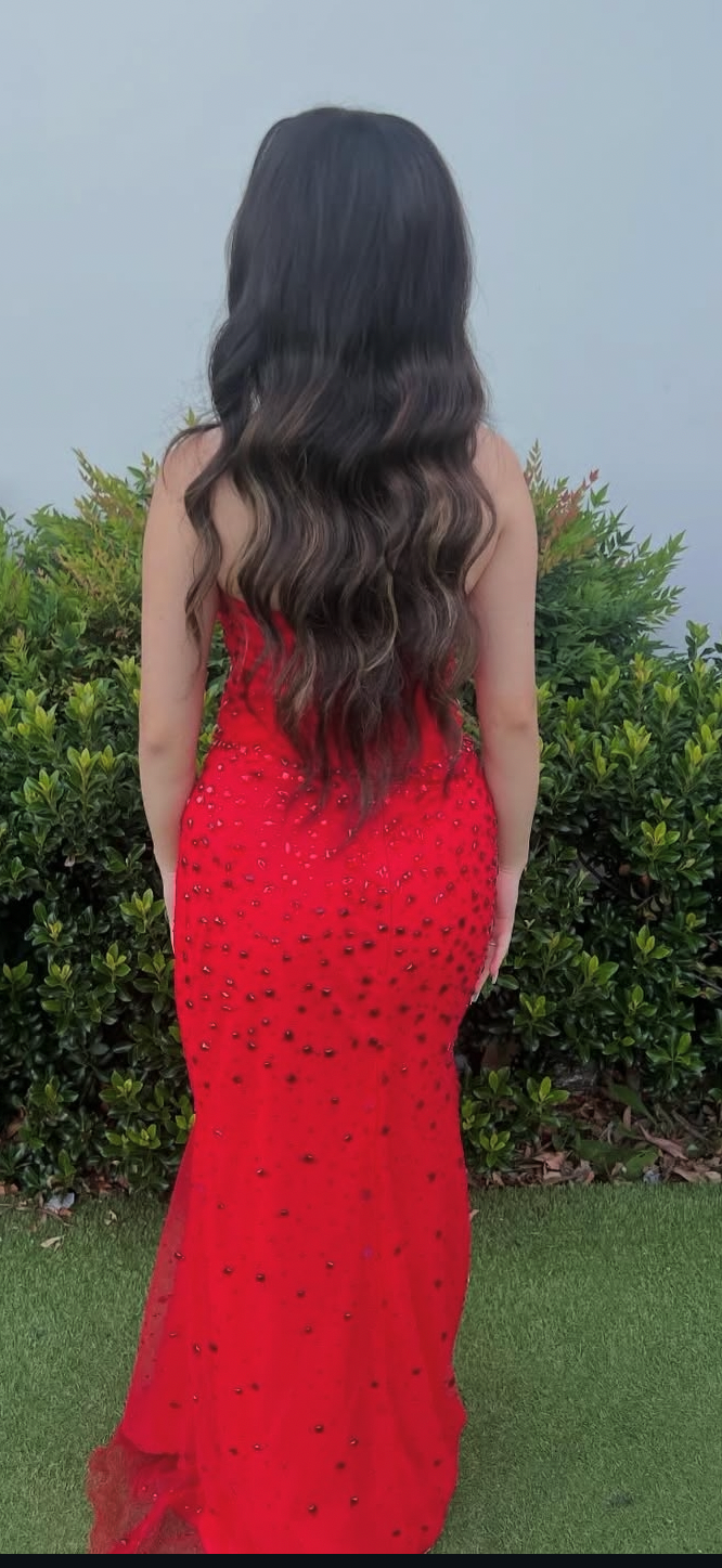 RED FORMAL DRESS