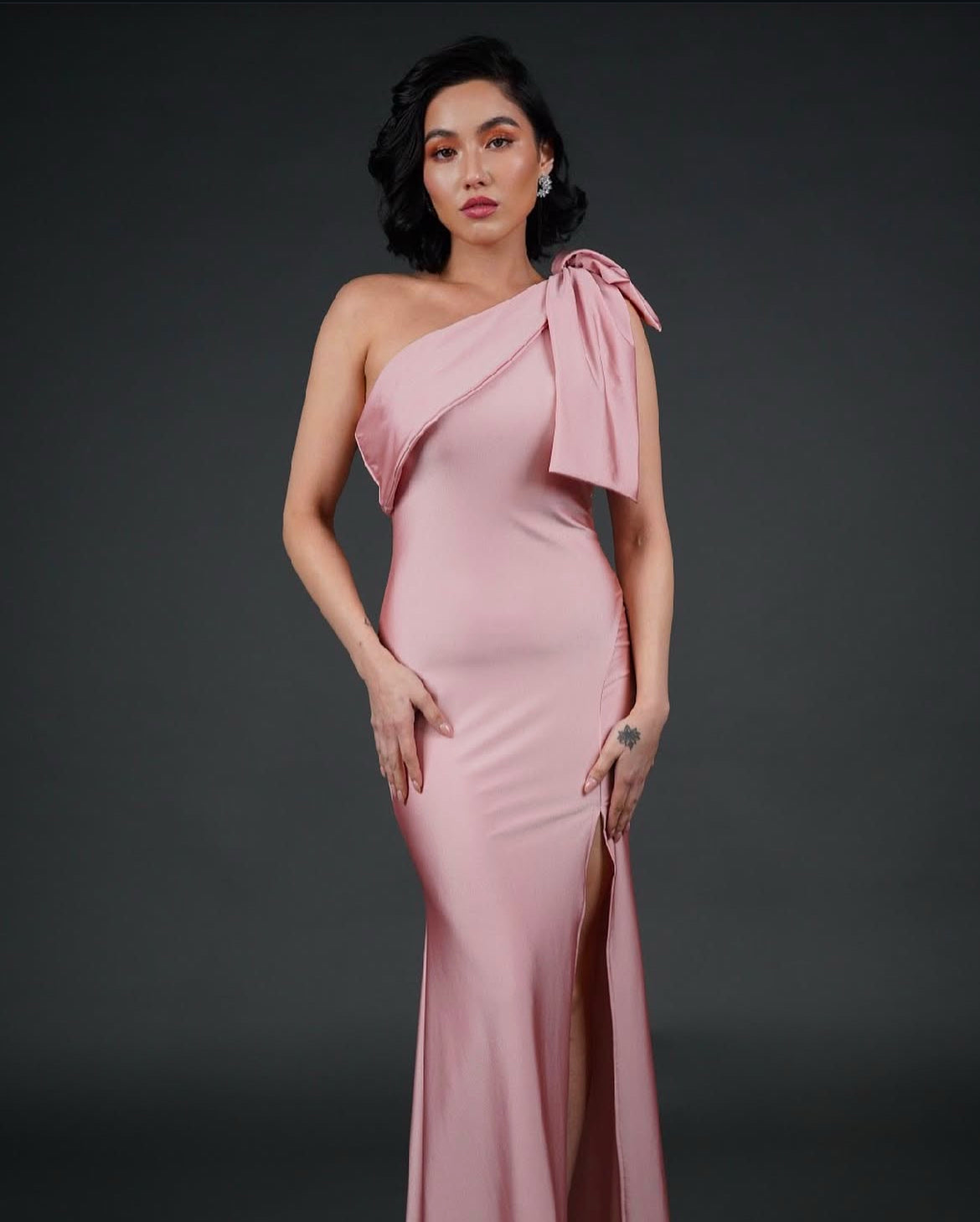 Pink formal dress