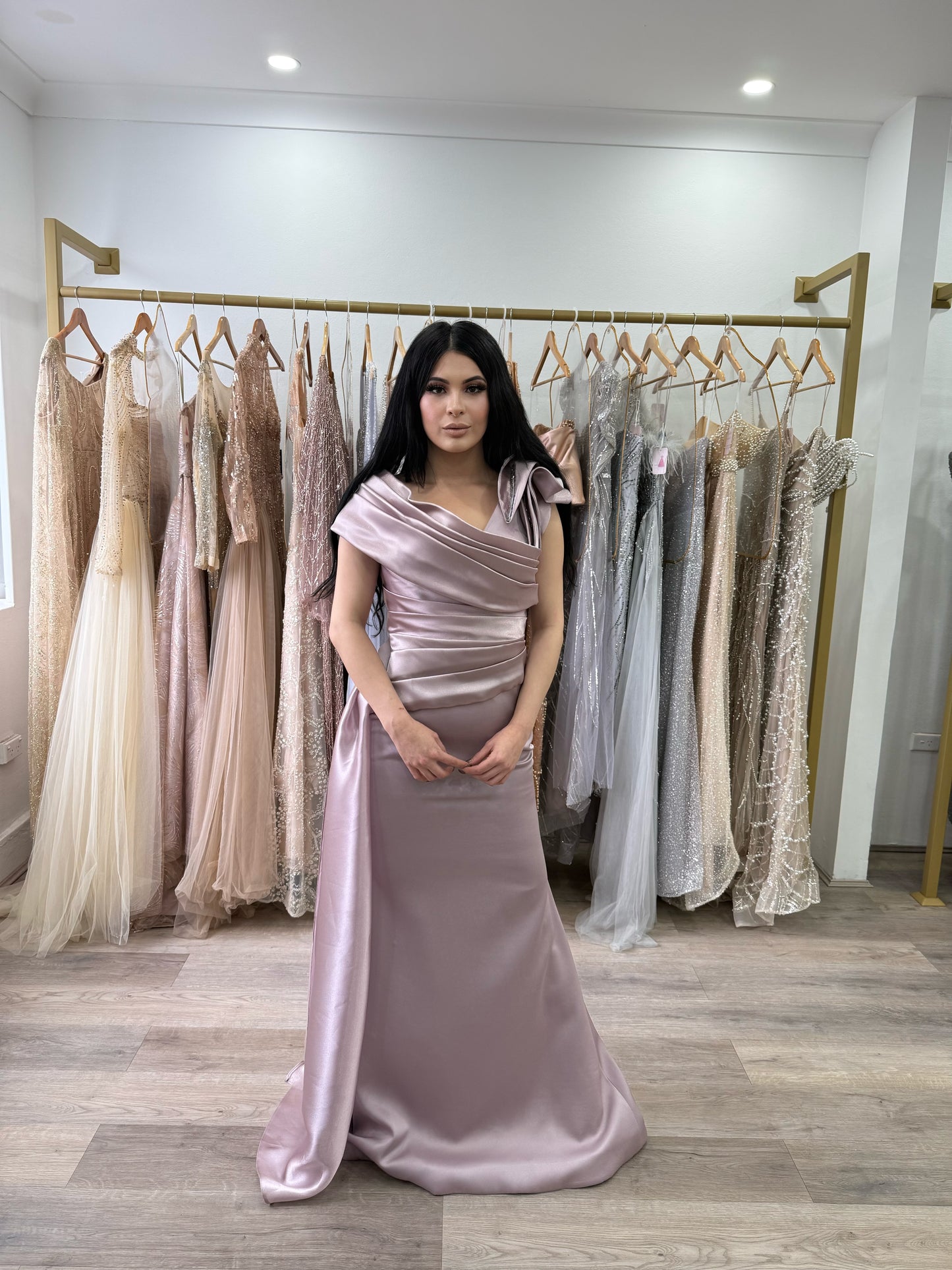 Satin dress