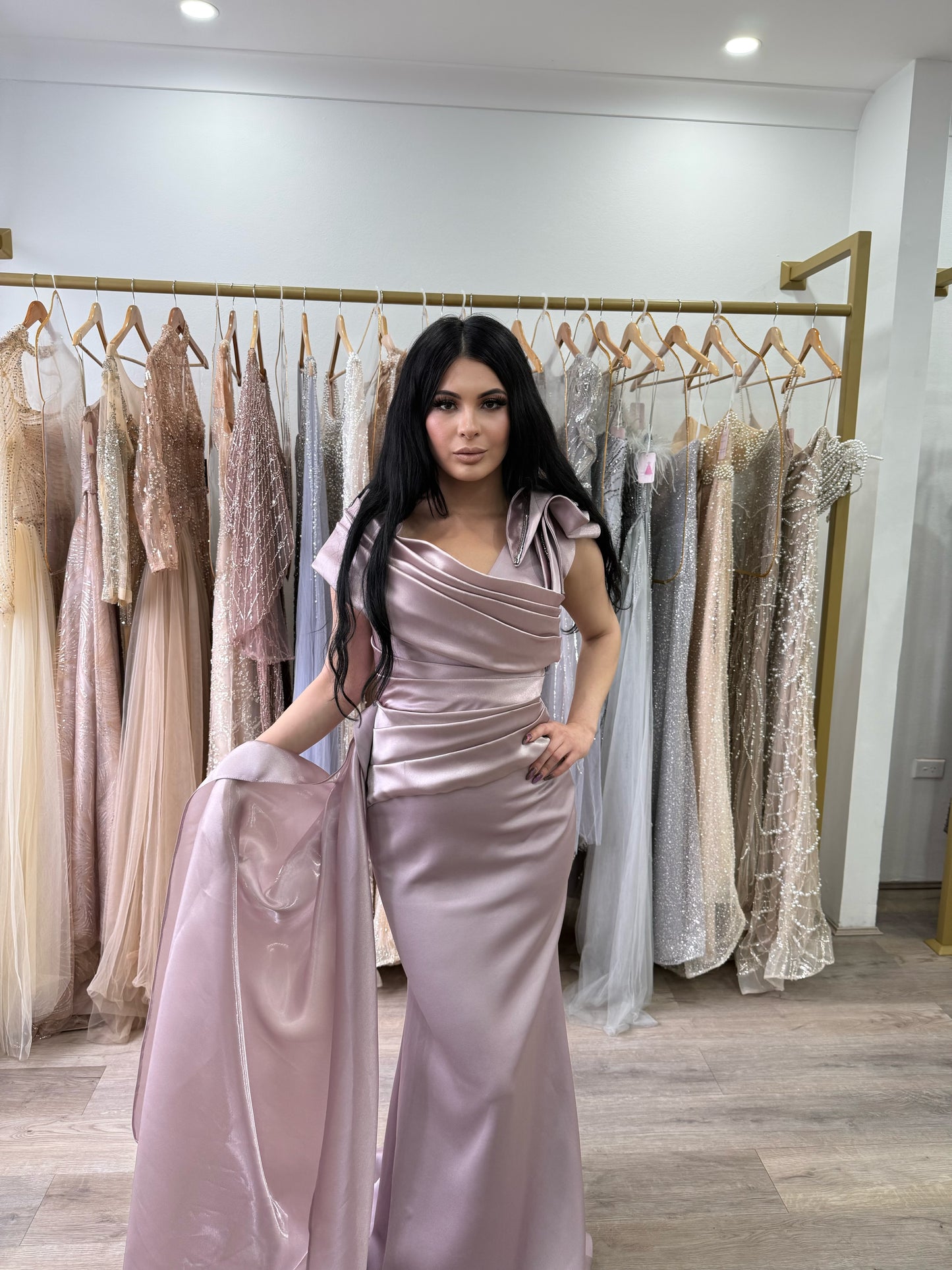 Satin dress