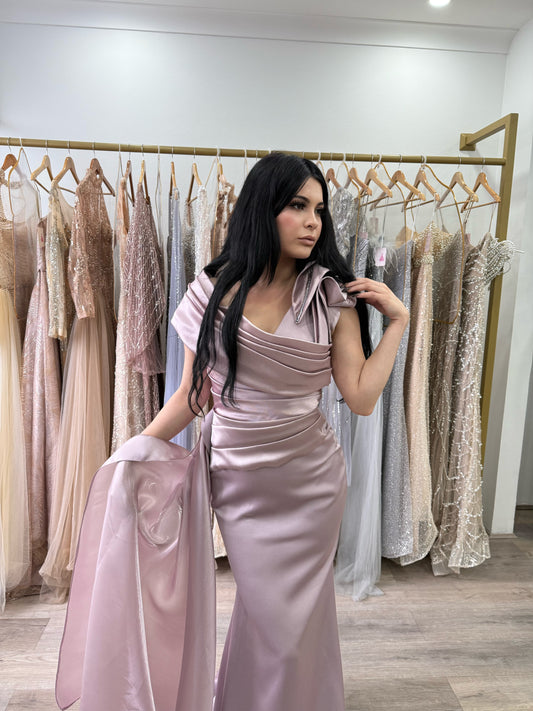 Satin dress
